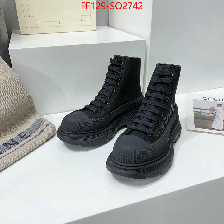 Men Shoes-Alexander McQueen,counter quality , ID: SO2742,$: 129USD