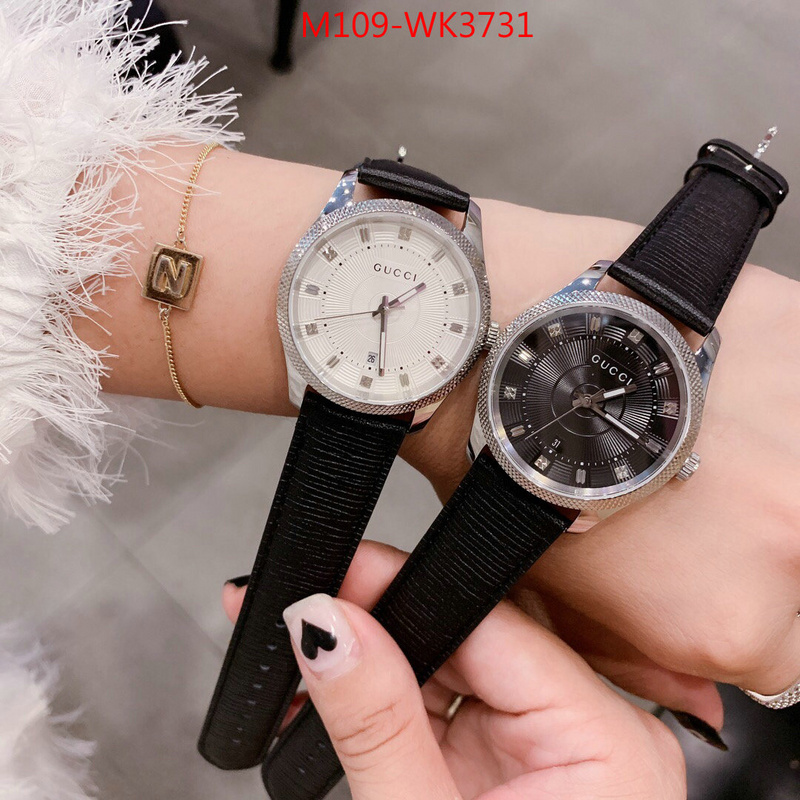 Watch(4A)-Gucci,top designer replica , ID: WK3731,$:109USD