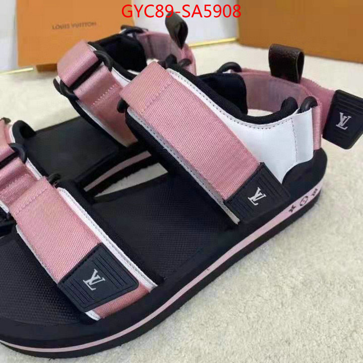 Women Shoes-LV,wholesale imitation designer replicas , ID: SA5908,$: 89USD