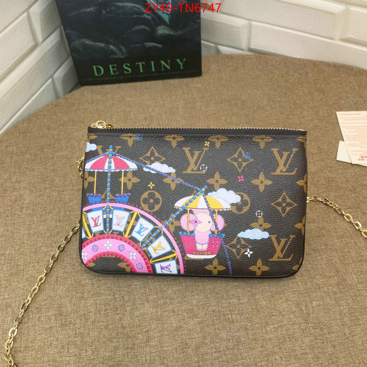 LV Bags(4A)-Wallet,ID: TN6747,$: 49USD