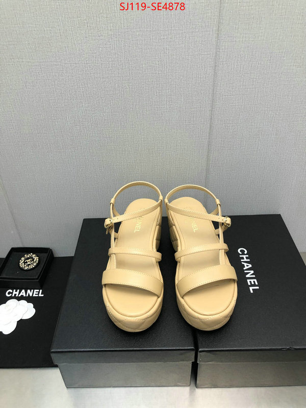 Women Shoes-Chanel,quality replica , ID: SE4878,$: 119USD