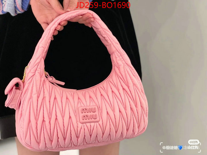 Miu Miu Bags(TOP)-Handbag-,sellers online ,ID: BO1690,$: 259USD