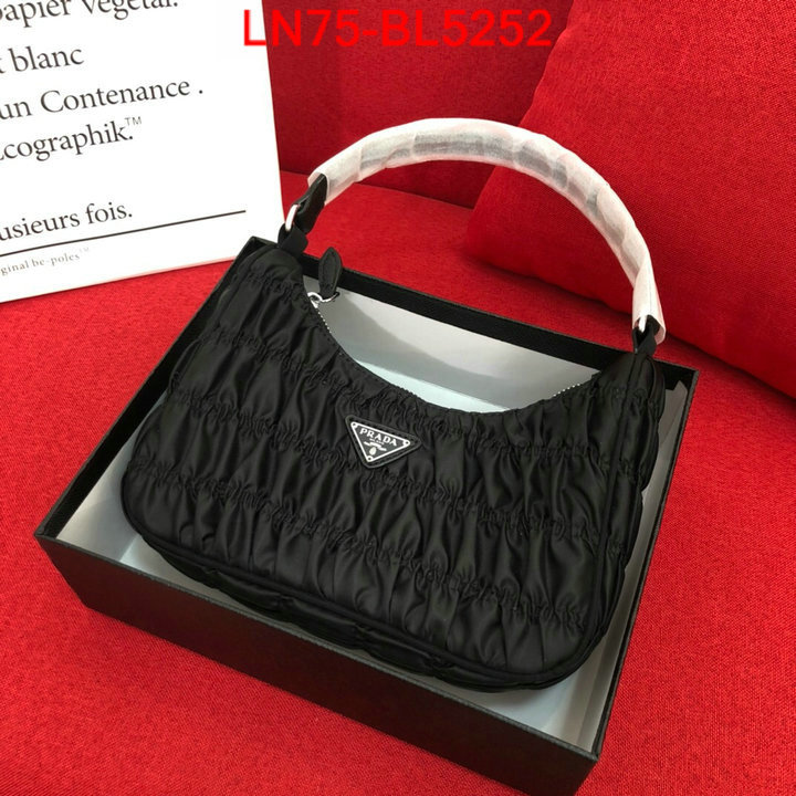 Prada Bags(4A)-Re-Edition 2000,designer high replica ,ID: BL5252,$: 75USD