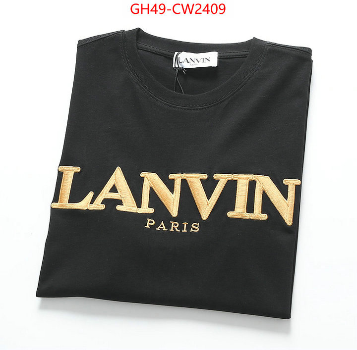 Clothing-LANVIN,buy high-quality fake , ID: CW2409,$: 49USD