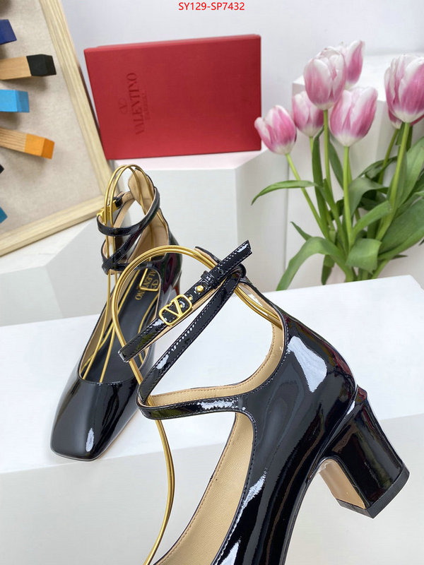 Women Shoes-Valentino,top quality designer replica , ID: SP7432,$: 129USD