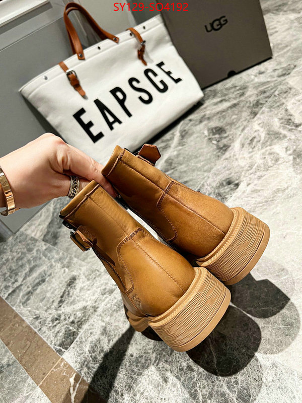 Women Shoes-UGG,1:1 clone , ID: SO4192,$: 129USD