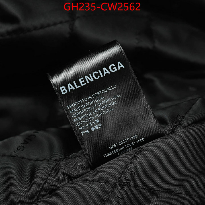 Clothing-Balenciaga,designer high replica , ID: CW2562,$: 235USD