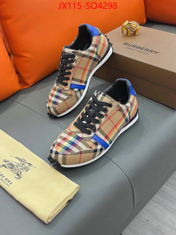 Men Shoes-Burberry,fashion designer , ID: SO4298,$: 115USD