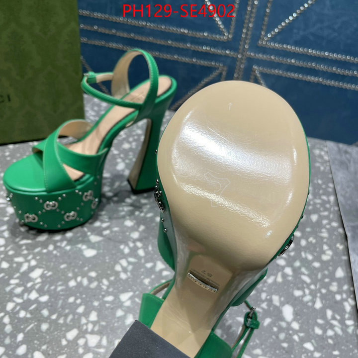 Women Shoes-Gucci,highest quality replica , ID: SE4902,$: 129USD