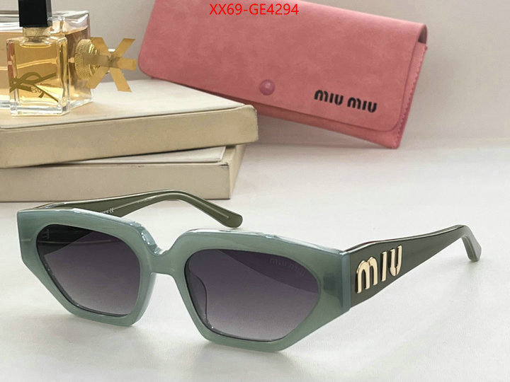 Glasses-Miu Miu,what's the best place to buy replica , ID: GE4294,$: 69USD