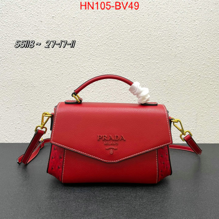 Prada Bags(4A)-Diagonal-,what is a 1:1 replica ,ID: BV49,$: 105USD