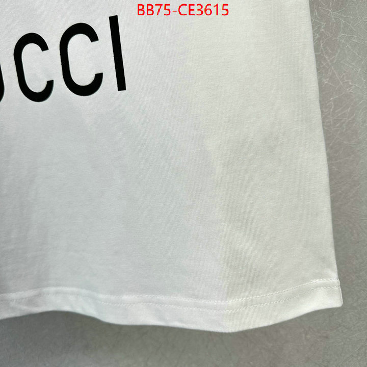 Clothing-Gucci,replica aaaaa designer , ID: CE3615,$: 75USD