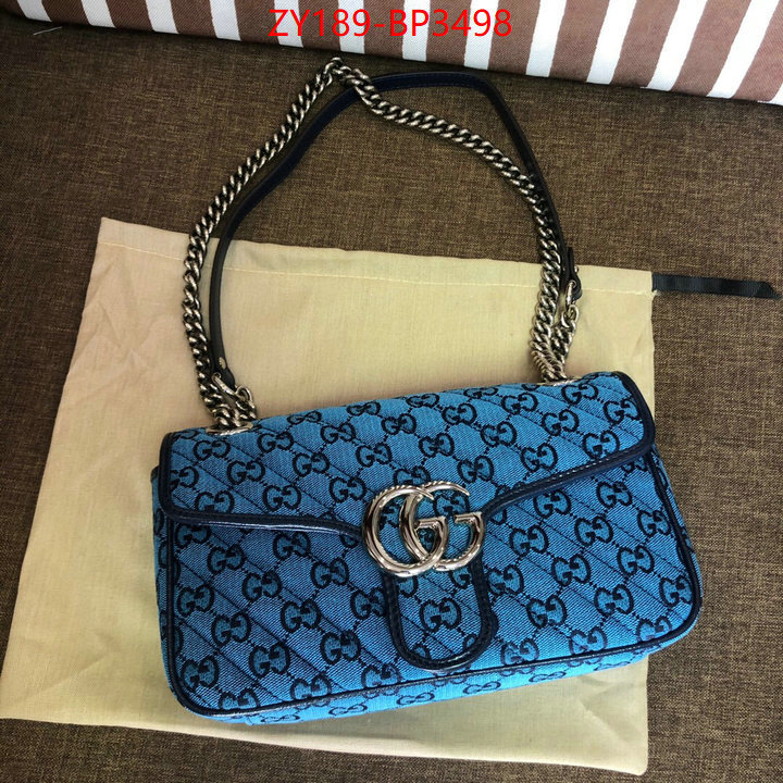 Gucci Bags(TOP)-Marmont,ID: BP3498,$: 189USD