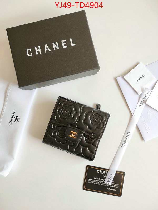 Chanel Bags(4A)-Wallet-,ID: TD4904,$: 49USD