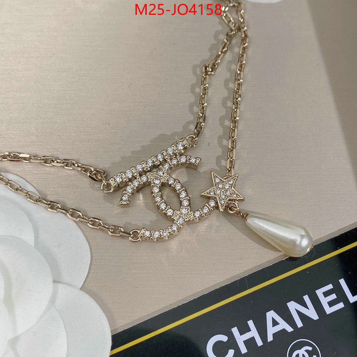 Jewelry-Chanel,the online shopping , ID: JO4158,$: 25USD