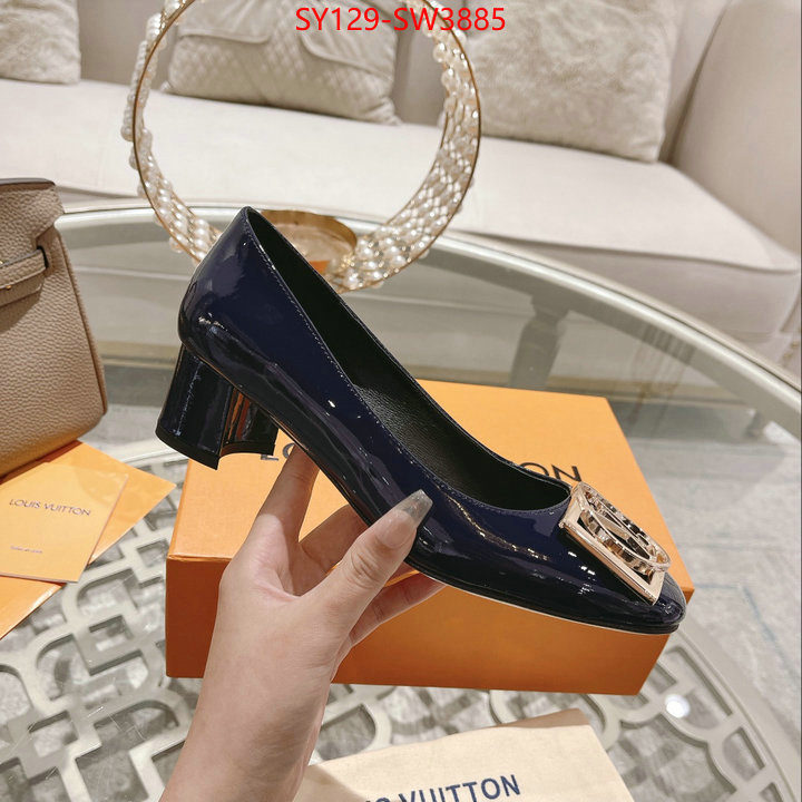 Women Shoes-LV,replcia cheap from china , ID: SW3885,$: 129USD