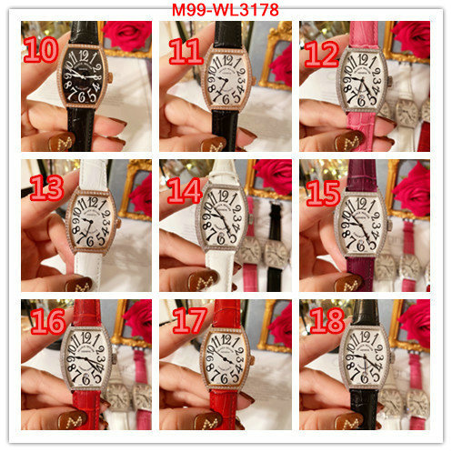 Watch(4A)-Franck Muller,where to buy high quality ,ID: WL3178,$: 99USD