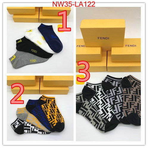 Sock-Fendi,from china 2023 , ID:LA122,$: 35USD