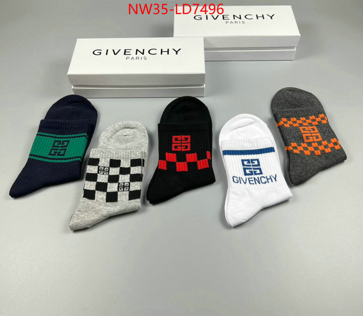 Sock-Givenchy,high end designer , ID: LD7496,$: 35USD