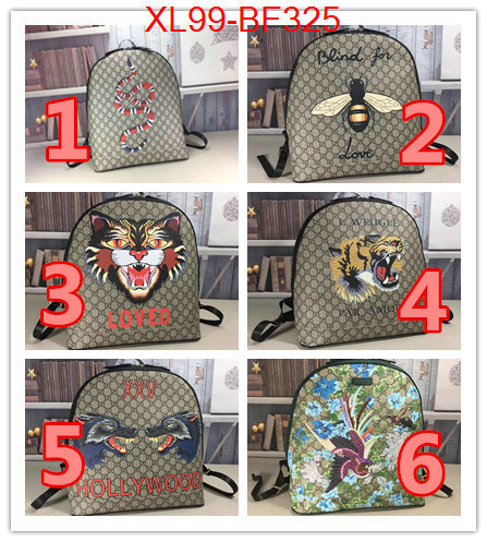 Gucci Bags(4A)-Backpack-,best site for replica ,ID: BF325,$:99USD