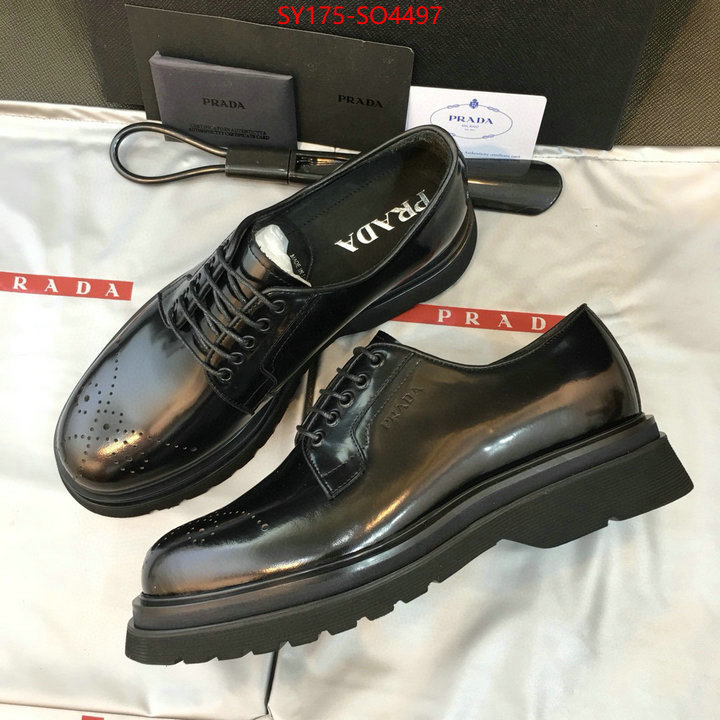 Men Shoes-Prada,luxury shop , ID: SO4497,$: 175USD