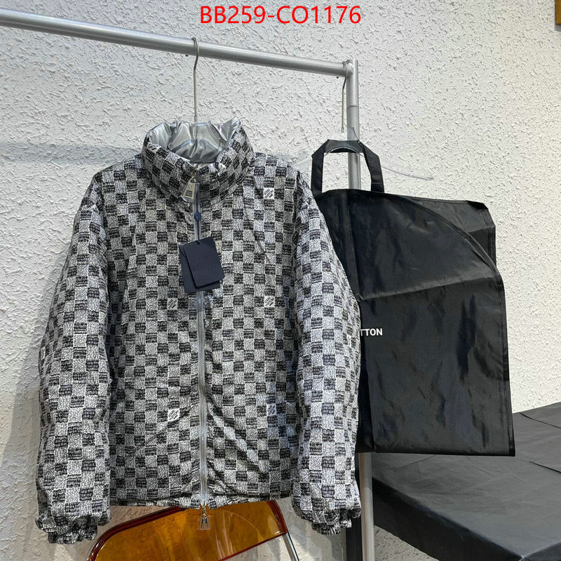 Down jacket Men-LV,replica 2023 perfect luxury , ID: CO1176,$: 259USD