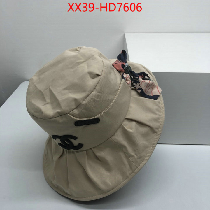 Cap (Hat)-Chanel,best replica new style , ID: HD7606,$: 39USD