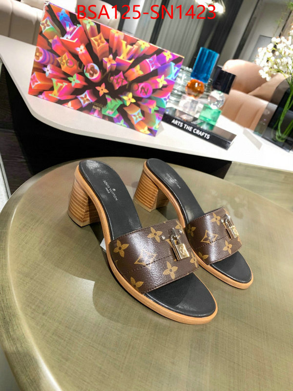 Women Shoes-LV,designer fake , ID: SN1423,$: 125USD