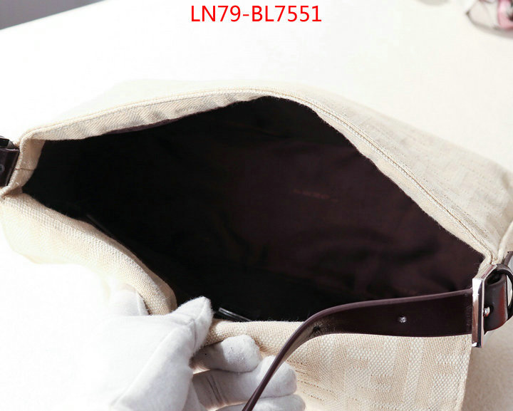 Fendi Bags(4A)-Baguette-,wholesale replica ,ID: BL7551,$: 79USD