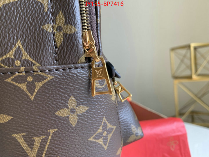 LV Bags(TOP)-Backpack-,Code: BP7416,$: 155USD