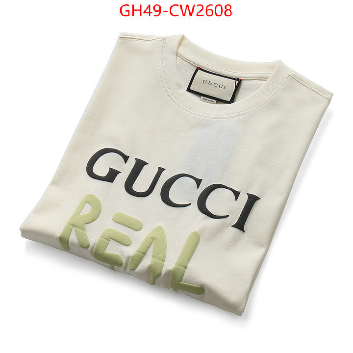 Clothing-Gucci,how quality , ID: CW2608,$: 49USD