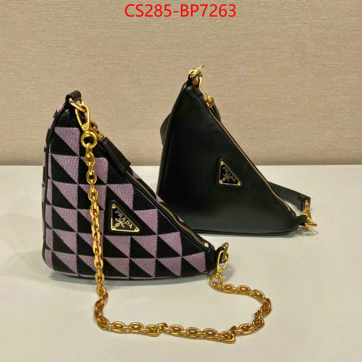 Prada Bags(TOP)-Triangle,ID: BP7263,$: 285USD