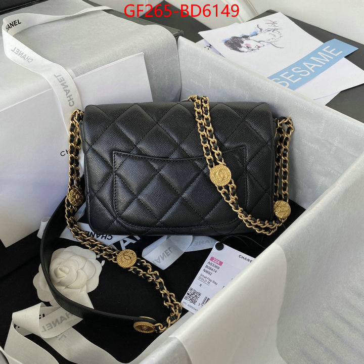 Chanel Bags(TOP)-Diagonal-,ID: BD6149,$: 265USD