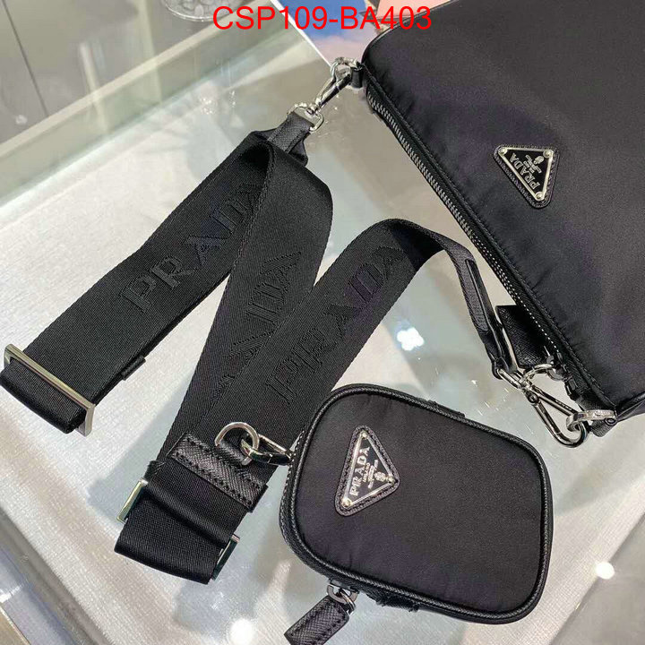 Prada Bags(TOP)-Diagonal-,ID:BA403,$: 109USD