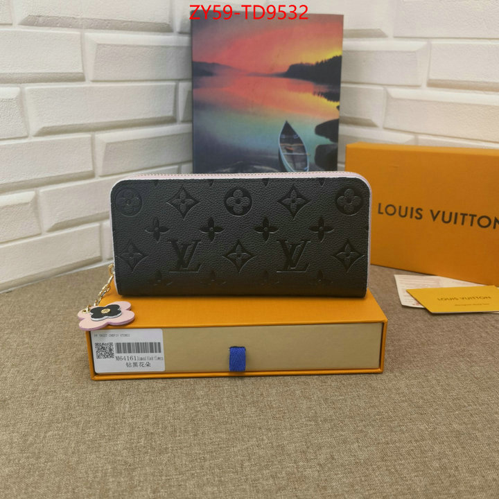 LV Bags(4A)-Wallet,top grade ,ID: TD9532,$: 59USD