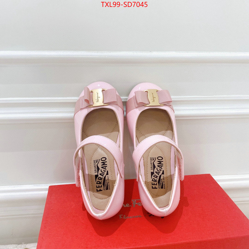 Kids shoes-Ferragamo,quality aaaaa replica , ID: SD7045,$: 99USD