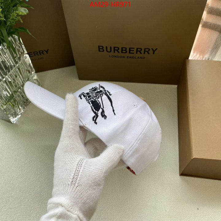 Cap (Hat)-Burberry,copy aaaaa , ID: HR971,$: 29USD