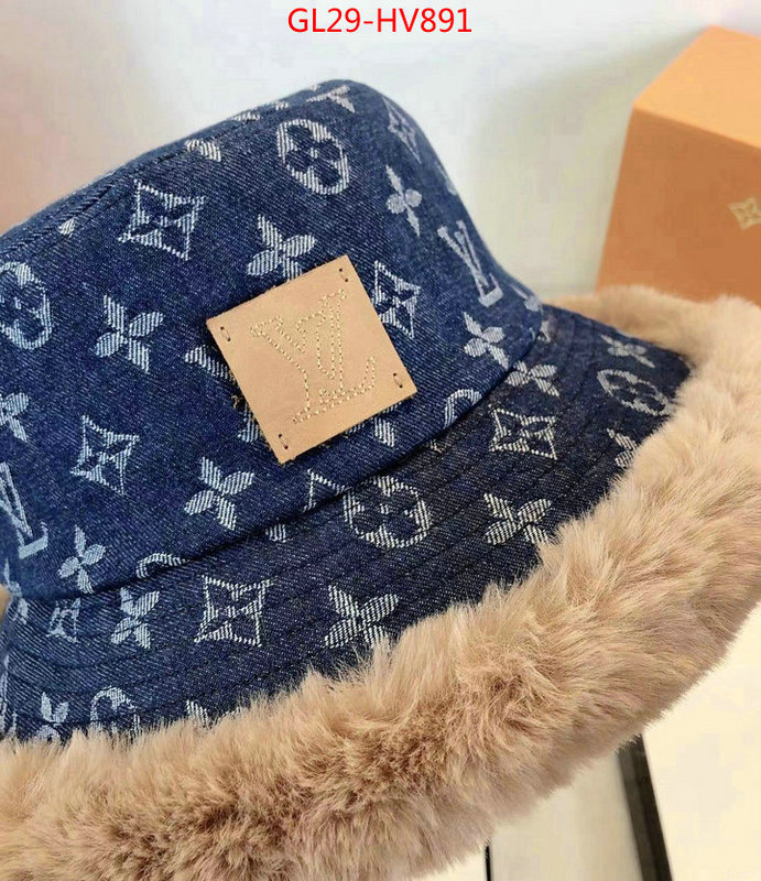 Cap (Hat)-LV,the best designer , ID: HV891,$: 29USD