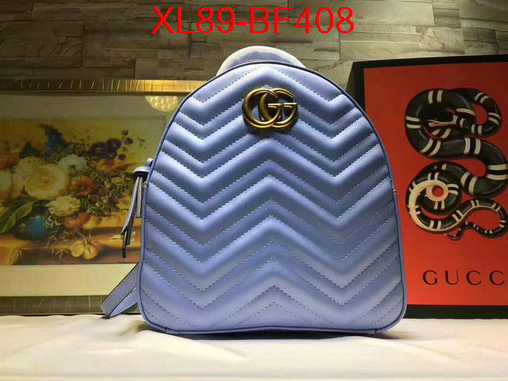 Gucci Bags(4A)-Backpack-,best capucines replica ,ID: BF408,$:89USD