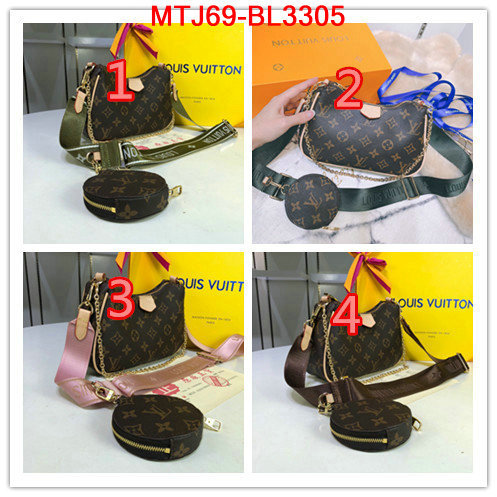 LV Bags(4A)-New Wave Multi-Pochette-,fashion replica ,ID: BL3305,$: 69USD