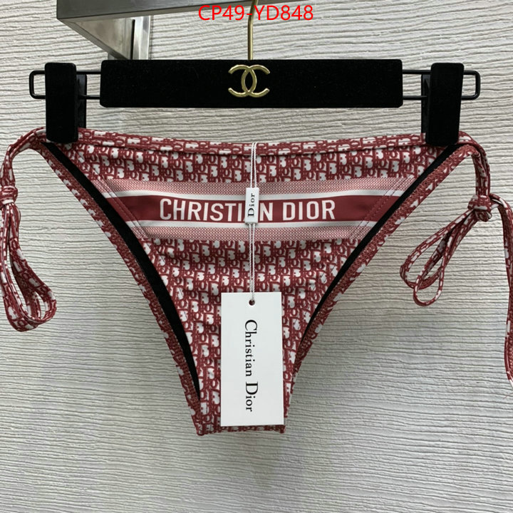 Swimsuit-Dior,top perfect fake , ID: YD848,$: 49USD