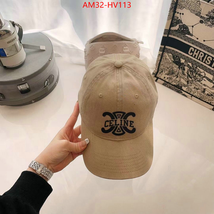 Cap (Hat)-Celine,shop the best high quality , ID: HV113,$: 32USD