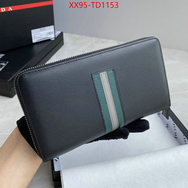 Prada Bags(TOP)-Wallet,ID: TD1153,$: 95USD