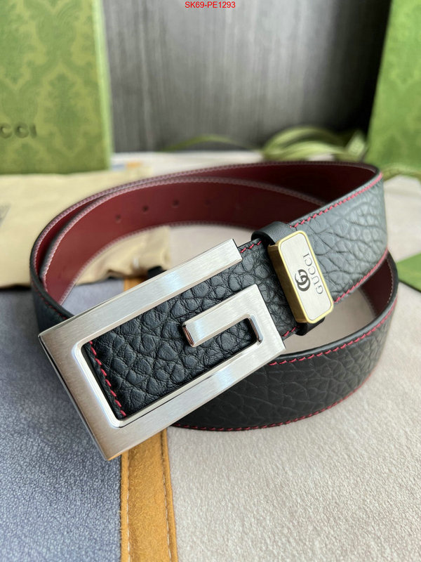 Belts-Gucci,top fake designer , ID: PE1293,$: 69USD