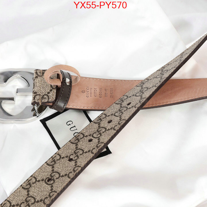 Belts-Gucci,best quality replica , ID: PY570,$:55USD