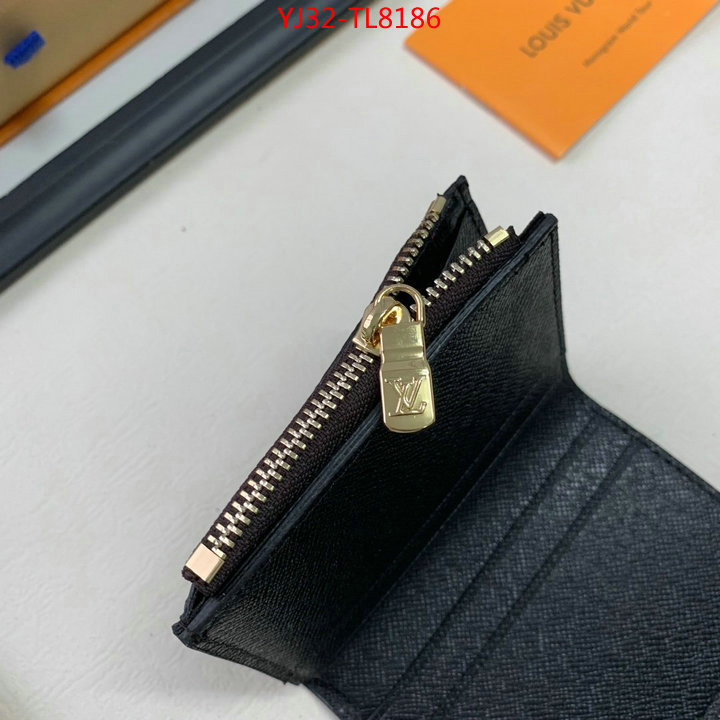 LV Bags(4A)-Wallet,ID: TL8186,$: 32USD