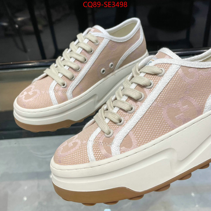 Women Shoes-Gucci,fake aaaaa , ID: SE3498,$: 89USD