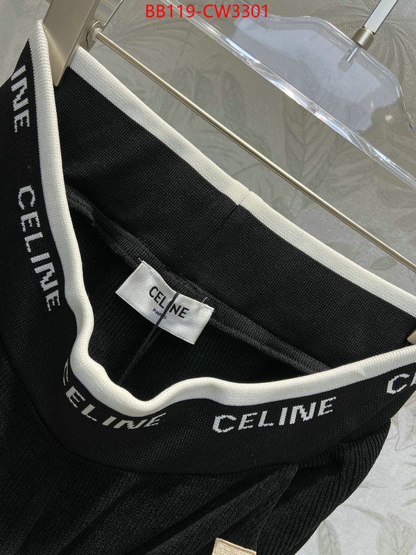 Clothing-Celine,best replica new style , ID: CW3301,$: 119USD