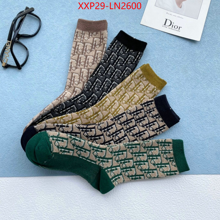 Sock-Dior,where can i buy the best 1:1 original , ID: LN2600,$: 29USD