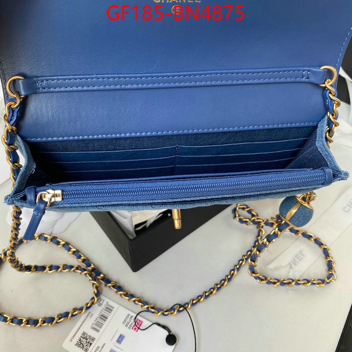 Chanel Bags(TOP)-Diagonal-,ID: BN4875,$: 185USD